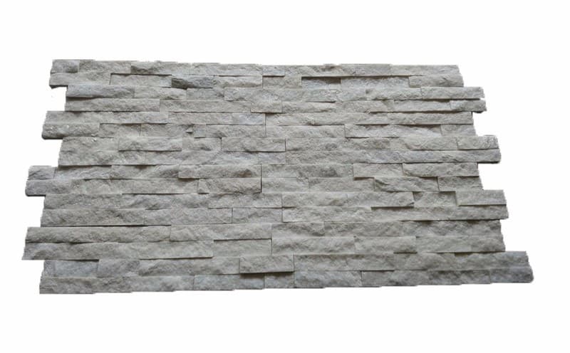 White-Quarzit zidni kulturni kamen model-White-Quarzit